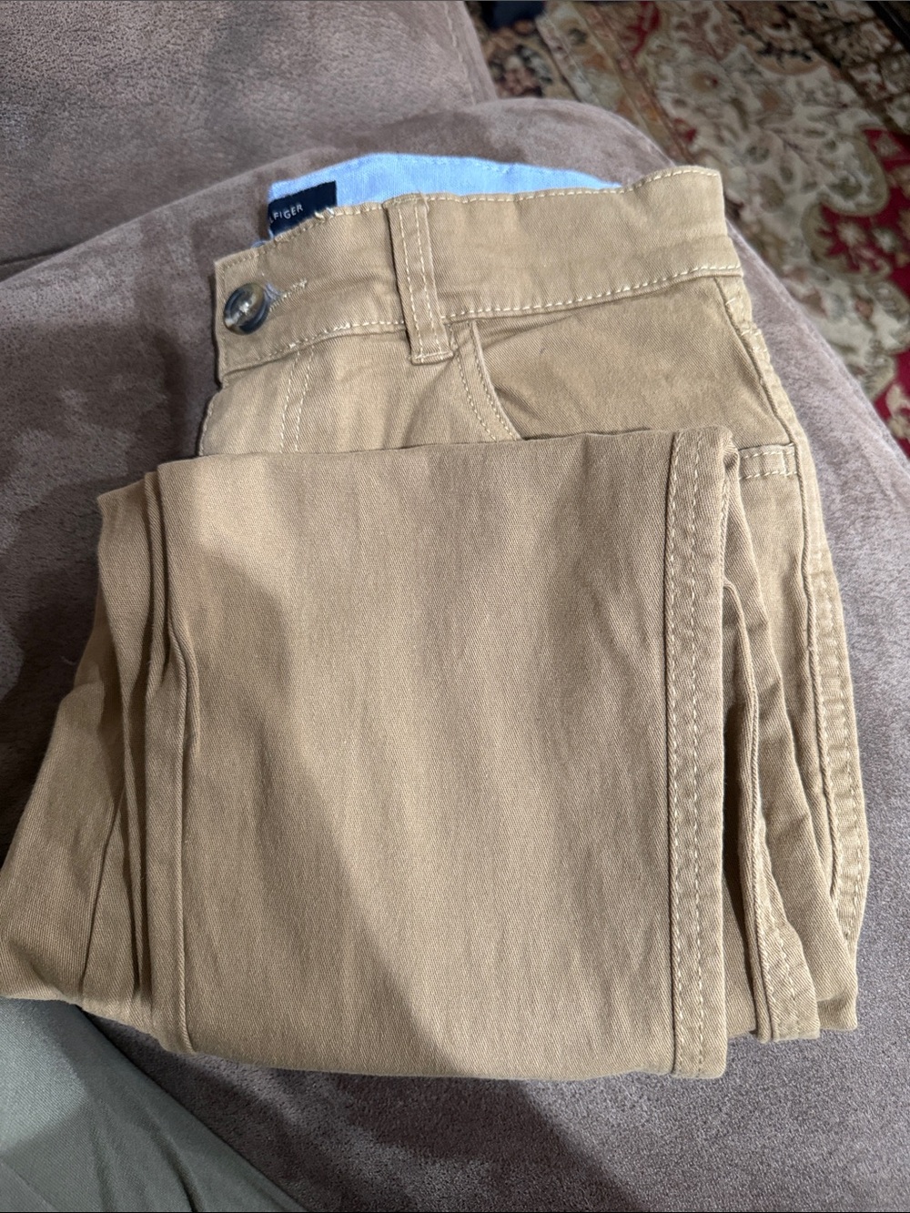Boys  Casual Chino Pants in Khaki